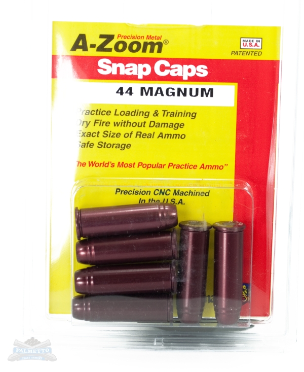 A-Zoom .44 Magnum Snap Caps 6 Pack- 16120 - A-Zoom