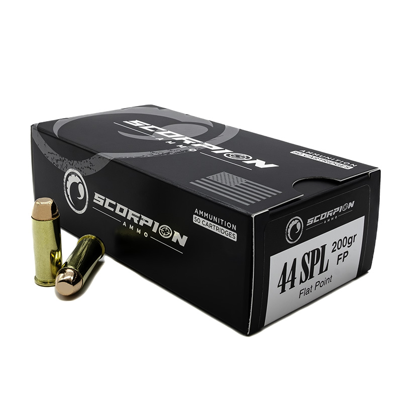 Scorpion Ammo .44 Special 200gr FP Ammo, 50Rds