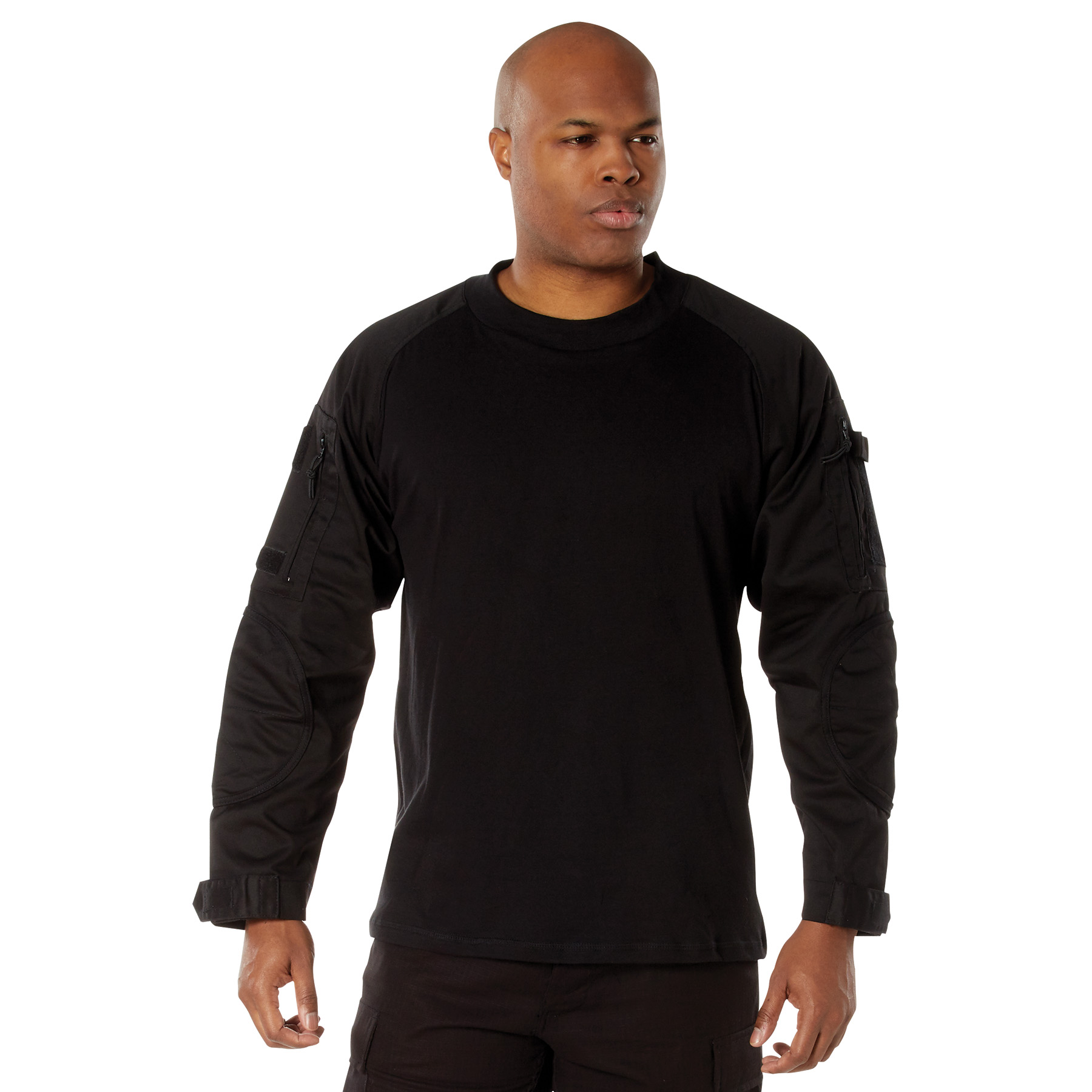 Rothco Rothco Tactical Airsoft Combat Shirt - Black, Medium
