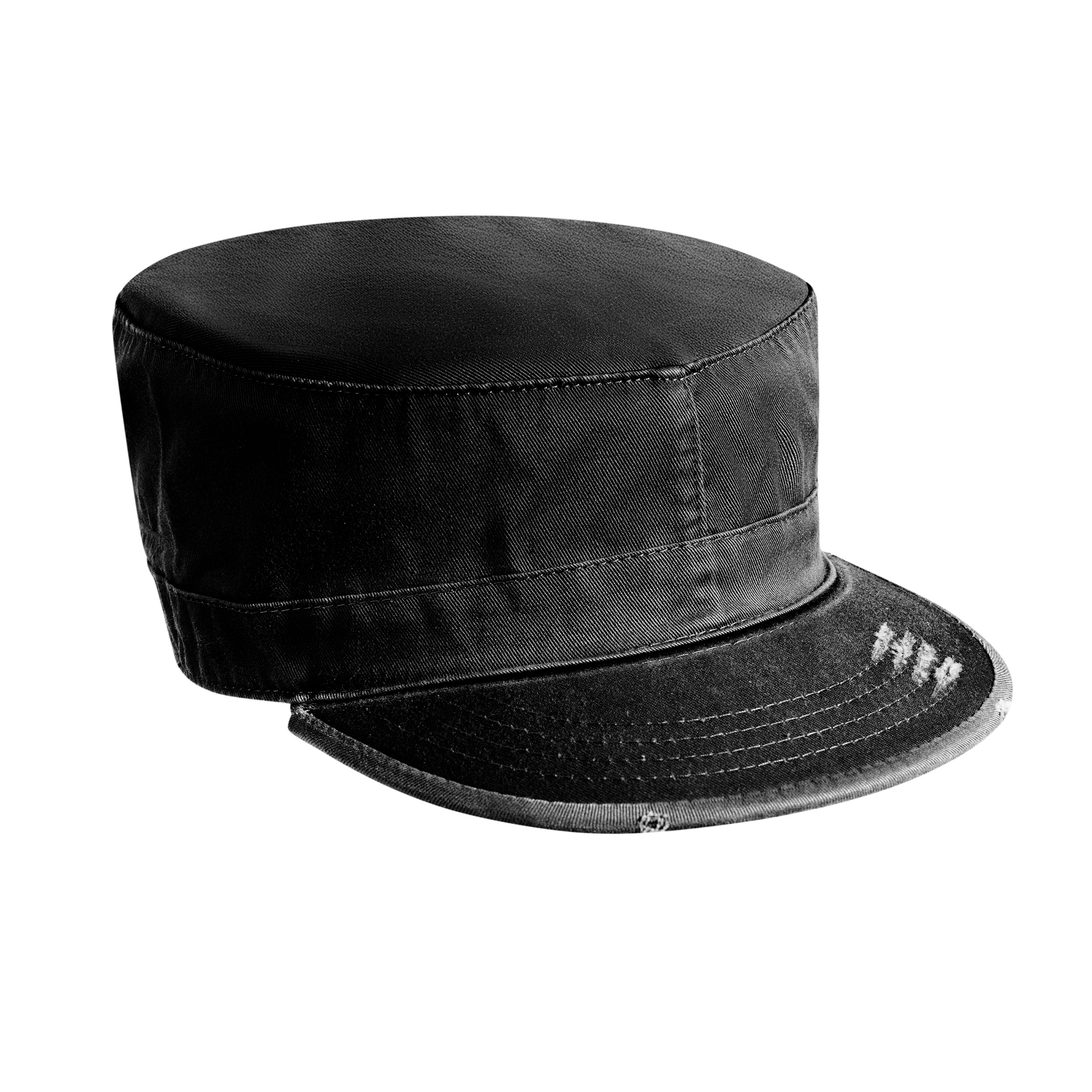 Rothco Rothco Vintage Fatigue Cap - Black, Large
