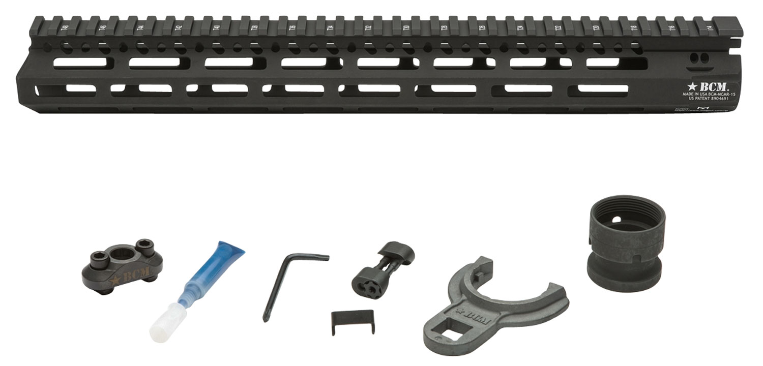Bravo Company Mfg M-LOK 13" Modular Rail, Black - MCMR13556BLK - Bcm