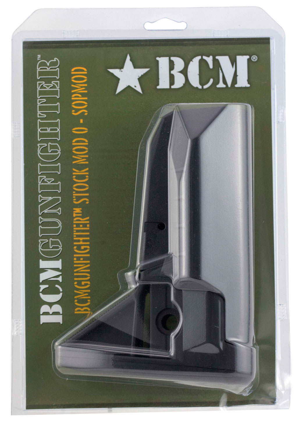 Bravo Company Mfg Mod 0 Polymer Stock Assembly, Black - GFSMOD0SPMDB