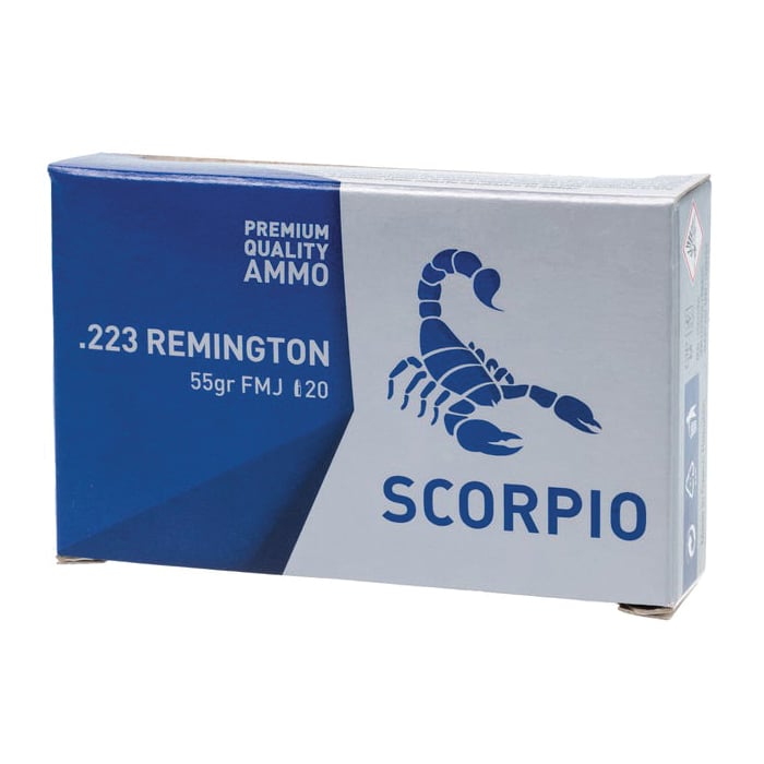 STV Technology Scorpio .223 Remington 55 gr FMJ 20rds - Scorpio