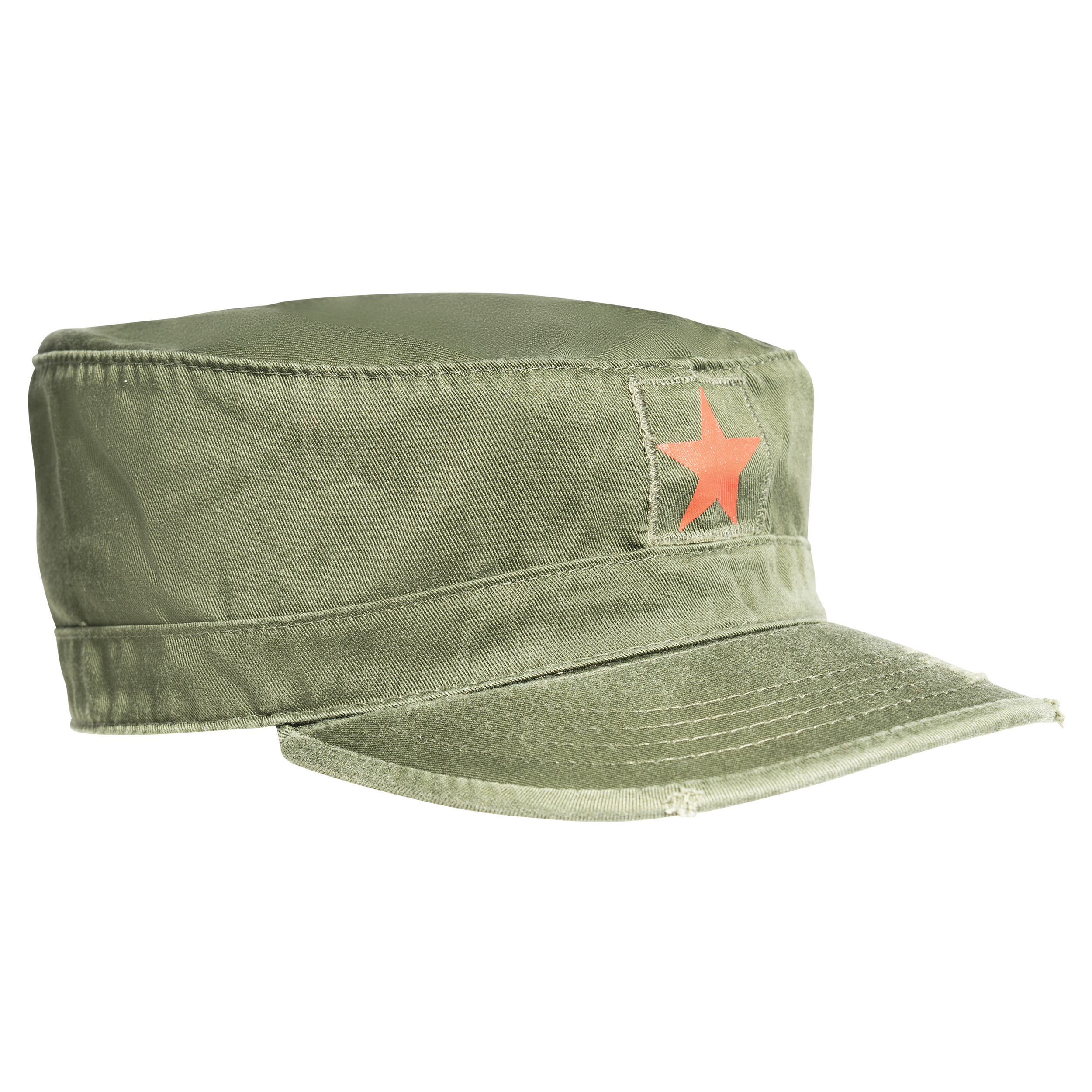 Rothco Rothco Vintage Fatigue Cap W- Red Star - Small