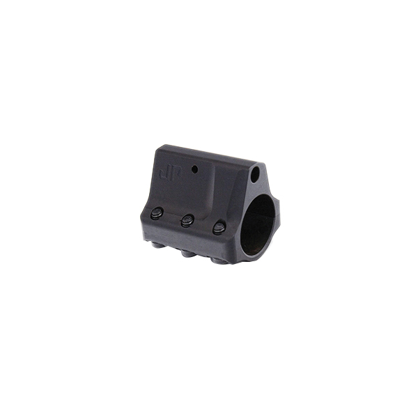 JP Enterprises 2-Piece Low-Profile Adjustable Gas Block w/Detent Adjustment 0.75", Black - Jp Enterprises