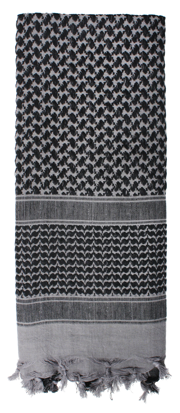 Rothco Rothco Lightweight Shemagh Tactical Desert Keffiyeh Scarf - Grey