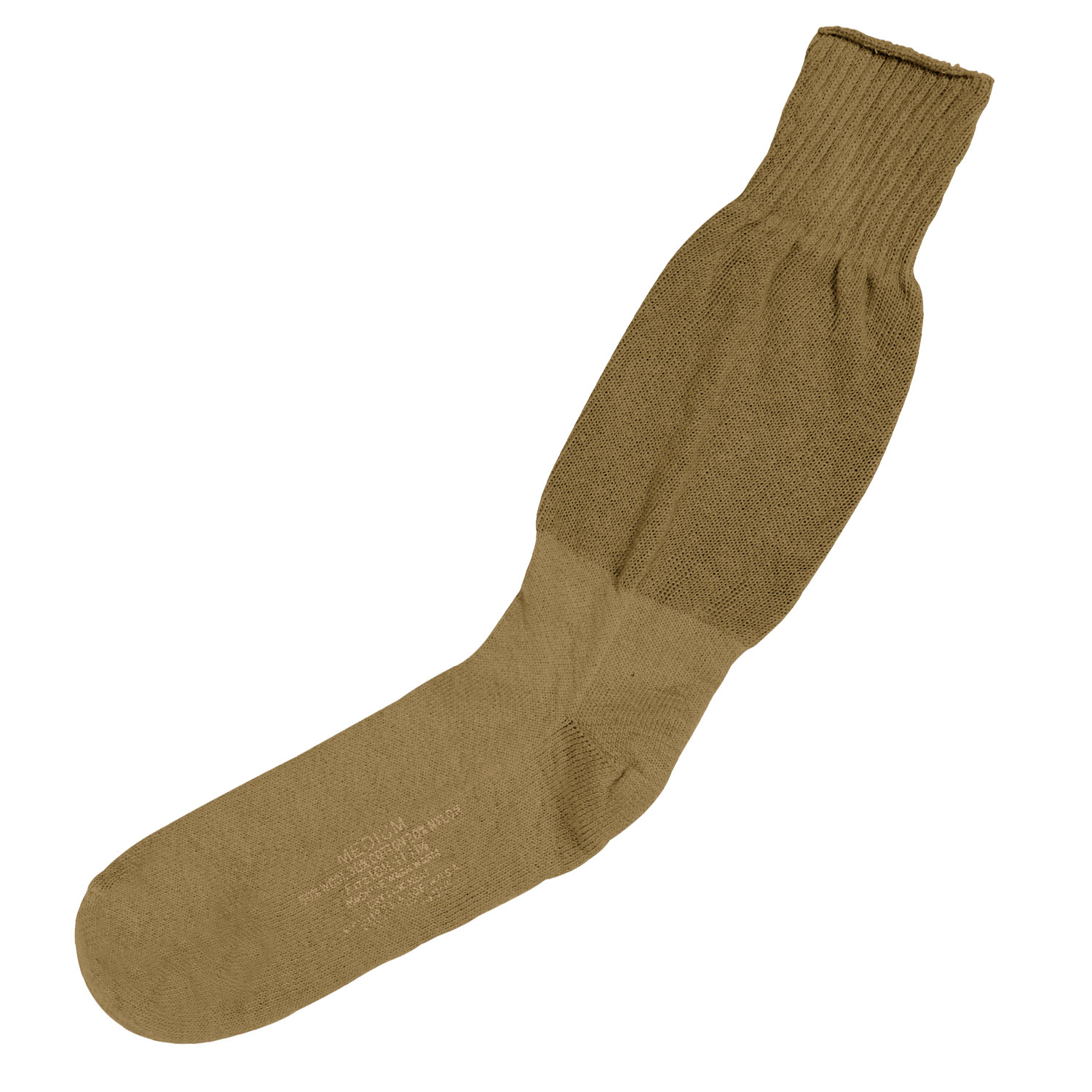 Rothco Rothco G.I. Type Cushion Sole Socks - Coyote Brown, Medium