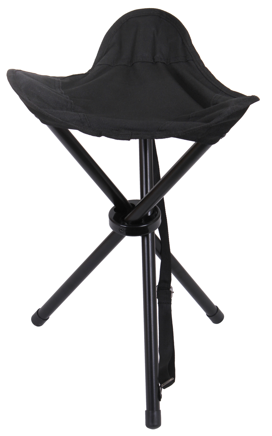 Rothco Rothco Collapsible Stool With Carry Strap - Black