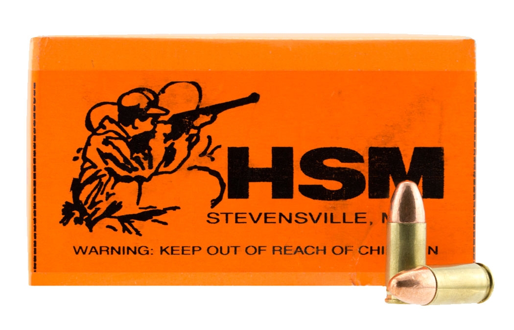 HSM 9mm Ammo 115gr PRN Re-Manufactured 50rds - Hsm Ammunition