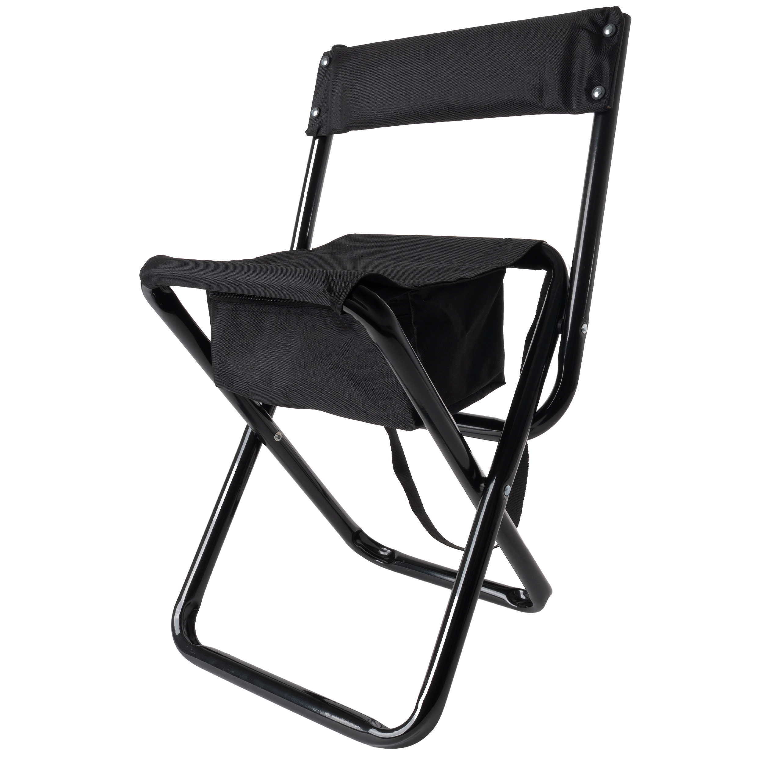Rothco Rothco Deluxe Folding Stool With Pouch - Black