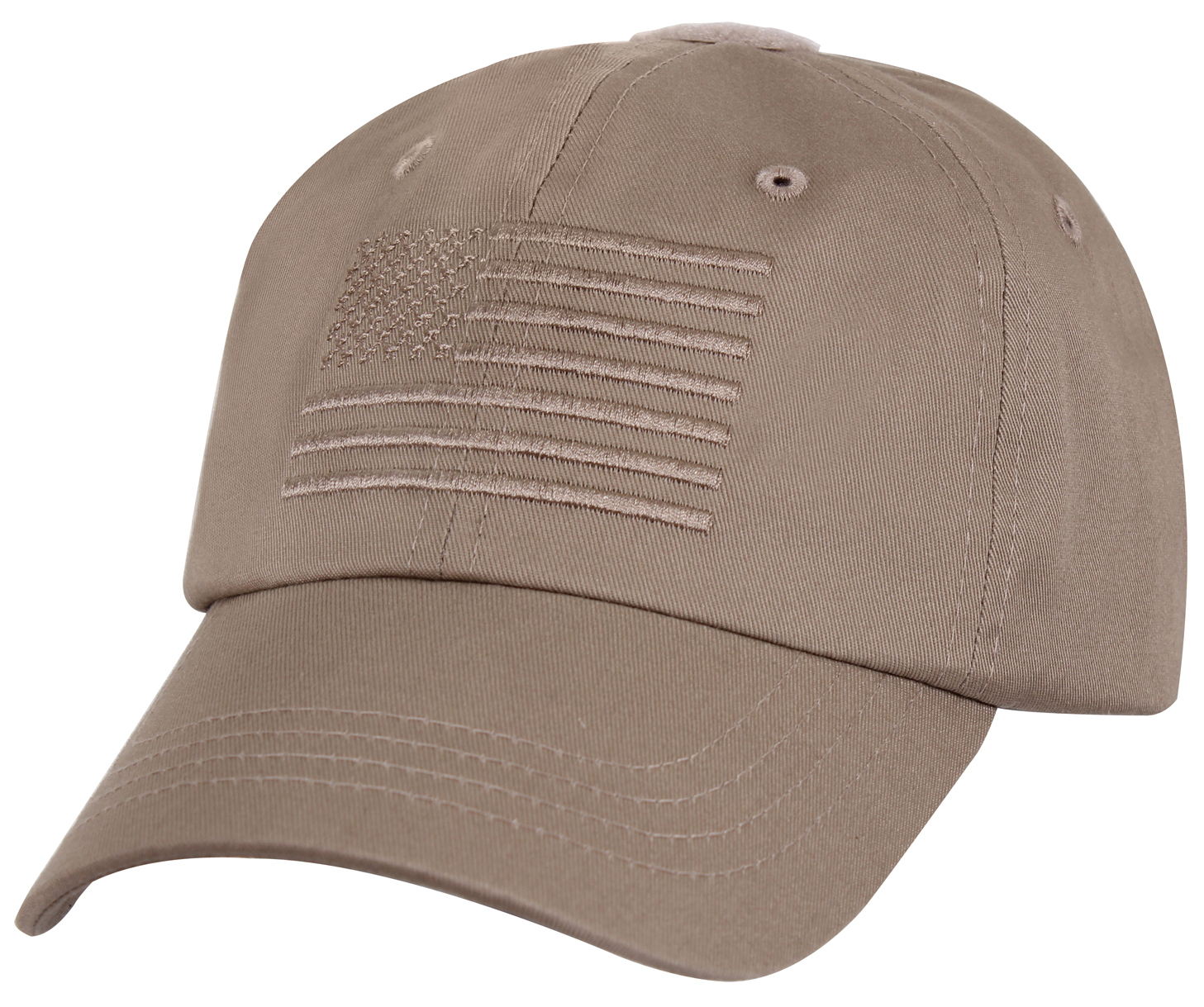 Rothco Rothco Tactical Operator Cap With Us Flag - Khaki