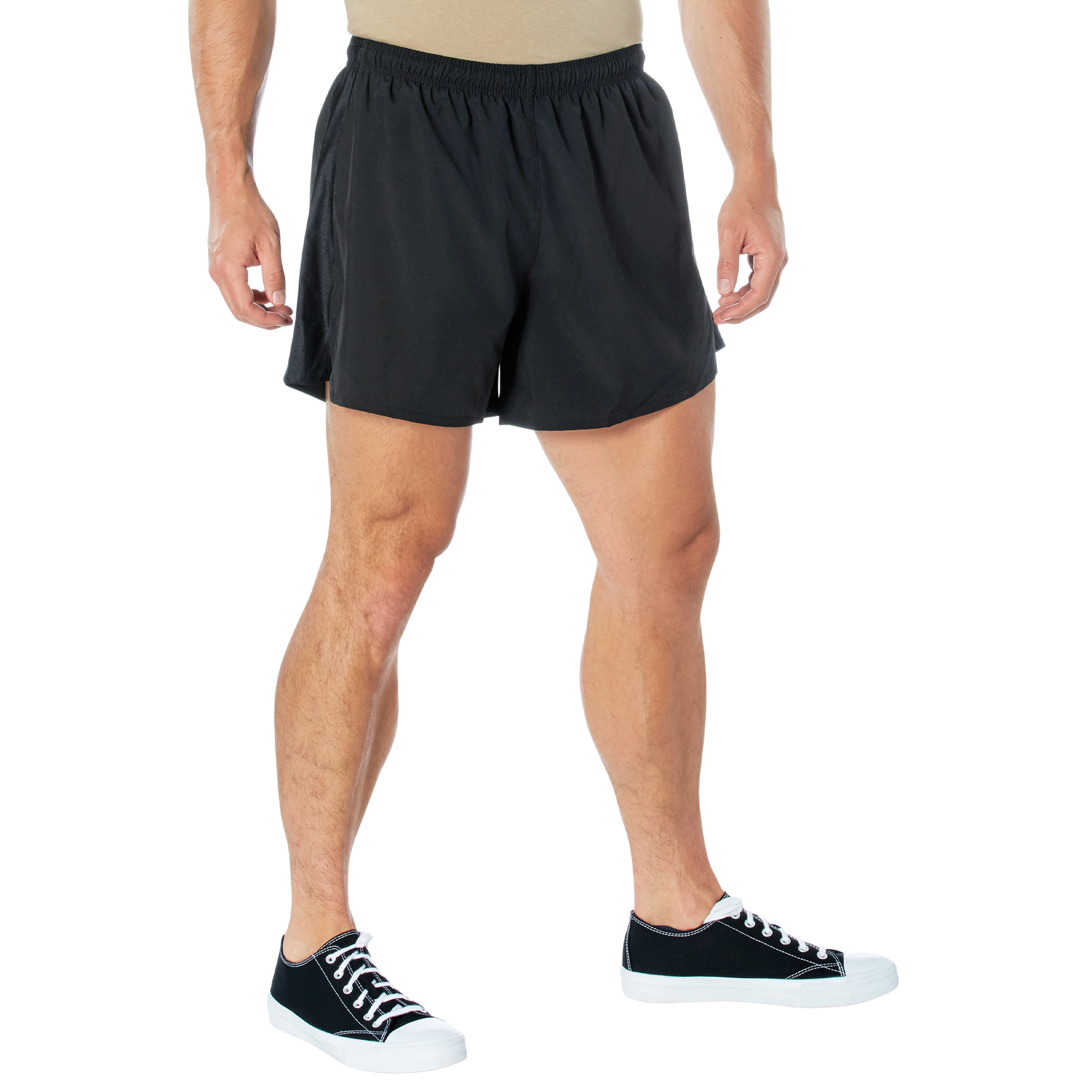 Rothco Rothco Physical Training Pt Shorts - Black, Medium
