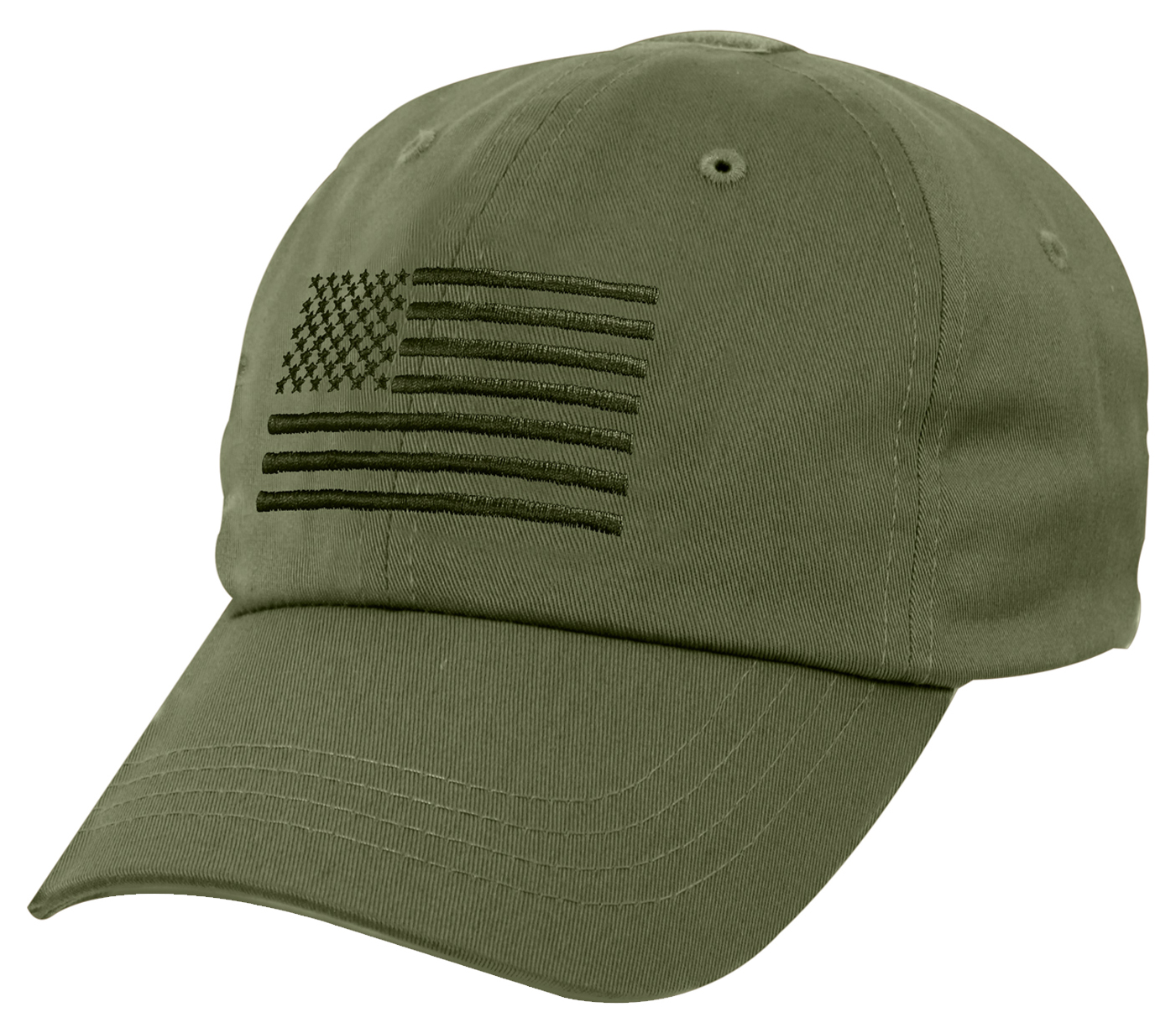 Rothco Rothco Tactical Operator Cap With Us Flag - Olive Drab