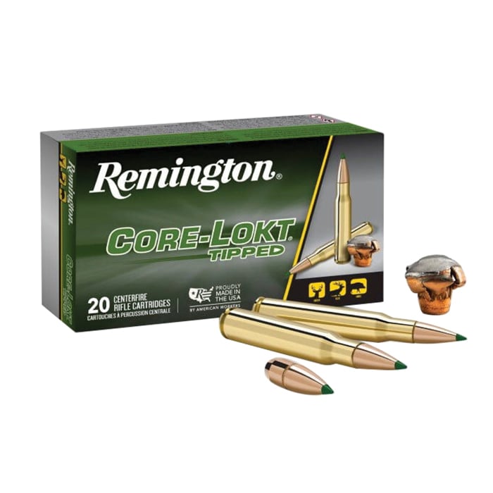 Remington 6.5 PRC 140 gr Tipped 20rds Rifle Ammo for High-Performance Accuracy - R20043 - Remington