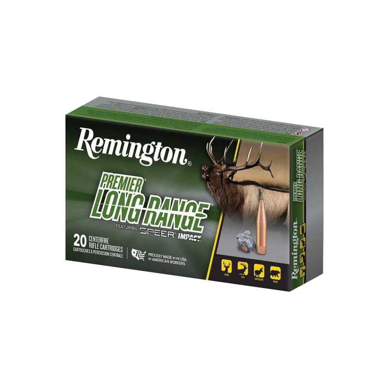 Remington Premier Long Range 7mm PRC 175 gr Impact 20rds Rifle Ammo for Superior Performance - R28829 - Remington