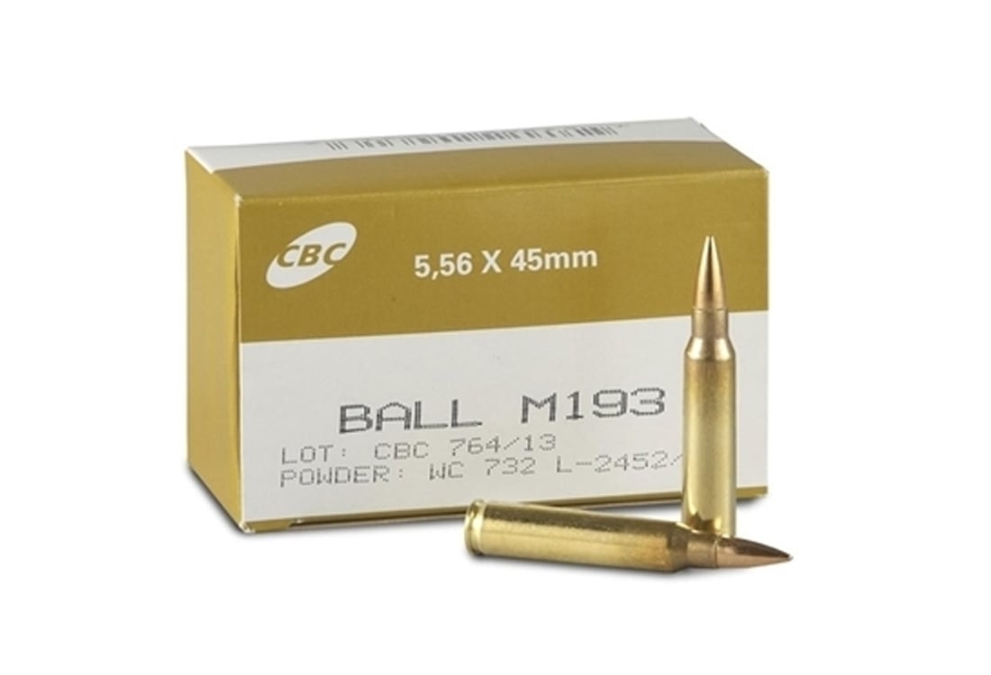 Magtech 5.56x45mm 55gr FMJ M193 50 Rounds Ammunition - 556A - Magtech