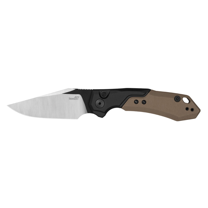 Kershaw Launch 19 Folding Knife Clip Point/Plain, Black - Kershaw