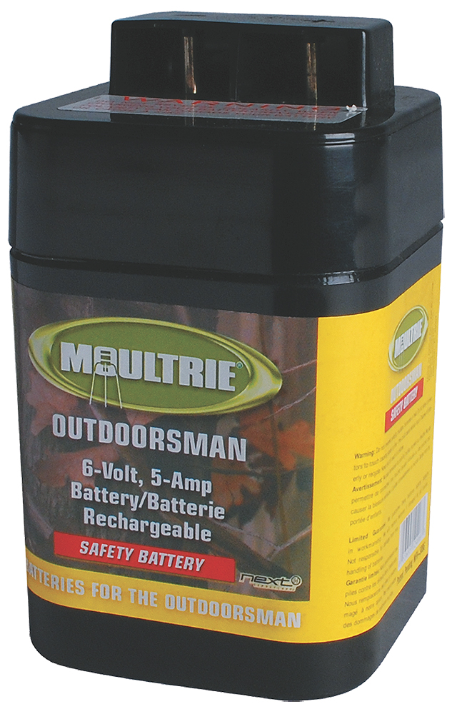Moultrie 6 V Rechargeable Lead Acid Safety Battery - MFHP12406 - Moultrie