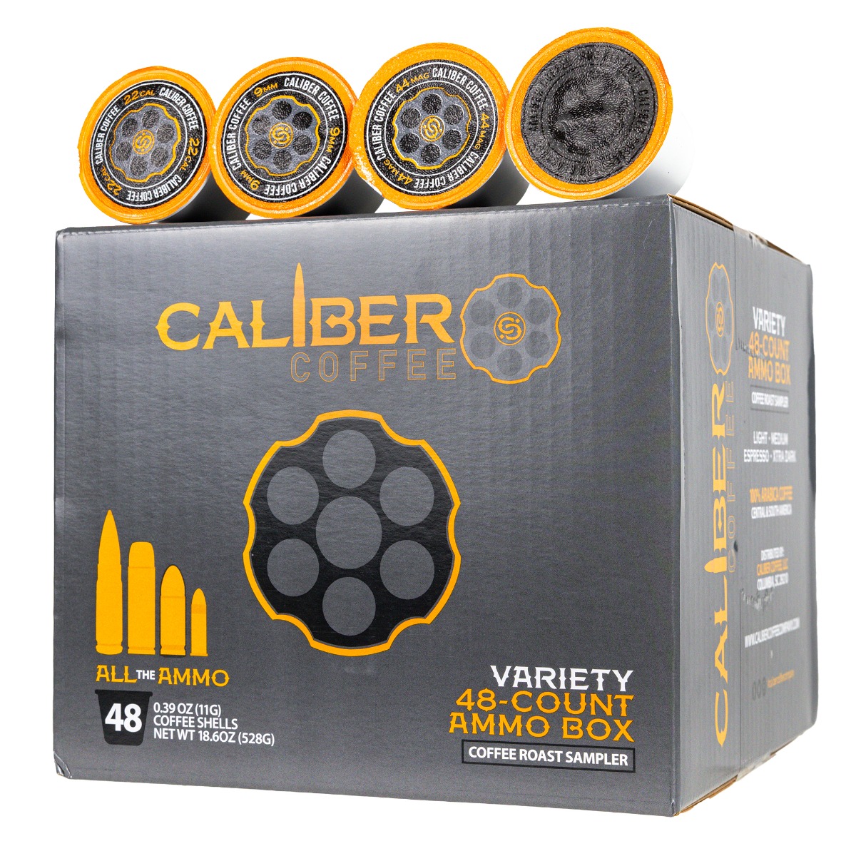 Caliber Coffee 48 Count Variety Single Serve Shells - Caliber Coffee