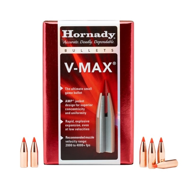 Hornady 30 Cal (.308) 110 gr V-Max Bullets, 100 Count  23010 - Hornady