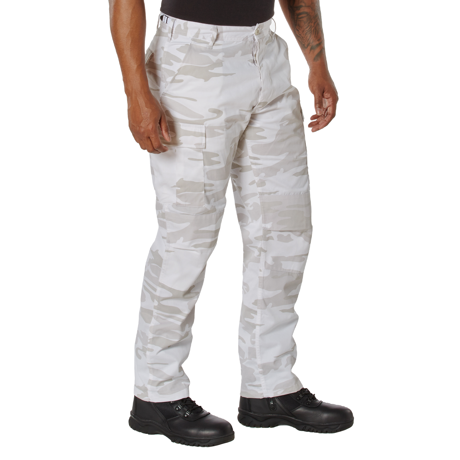 Rothco Rothco Color Camo Tactical Bdu Pants - White Camo, Medium
