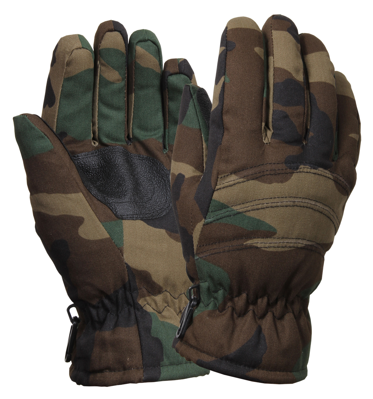 Rothco Rothco Insulated Hunting Gloves - Woodland Camo, Medium