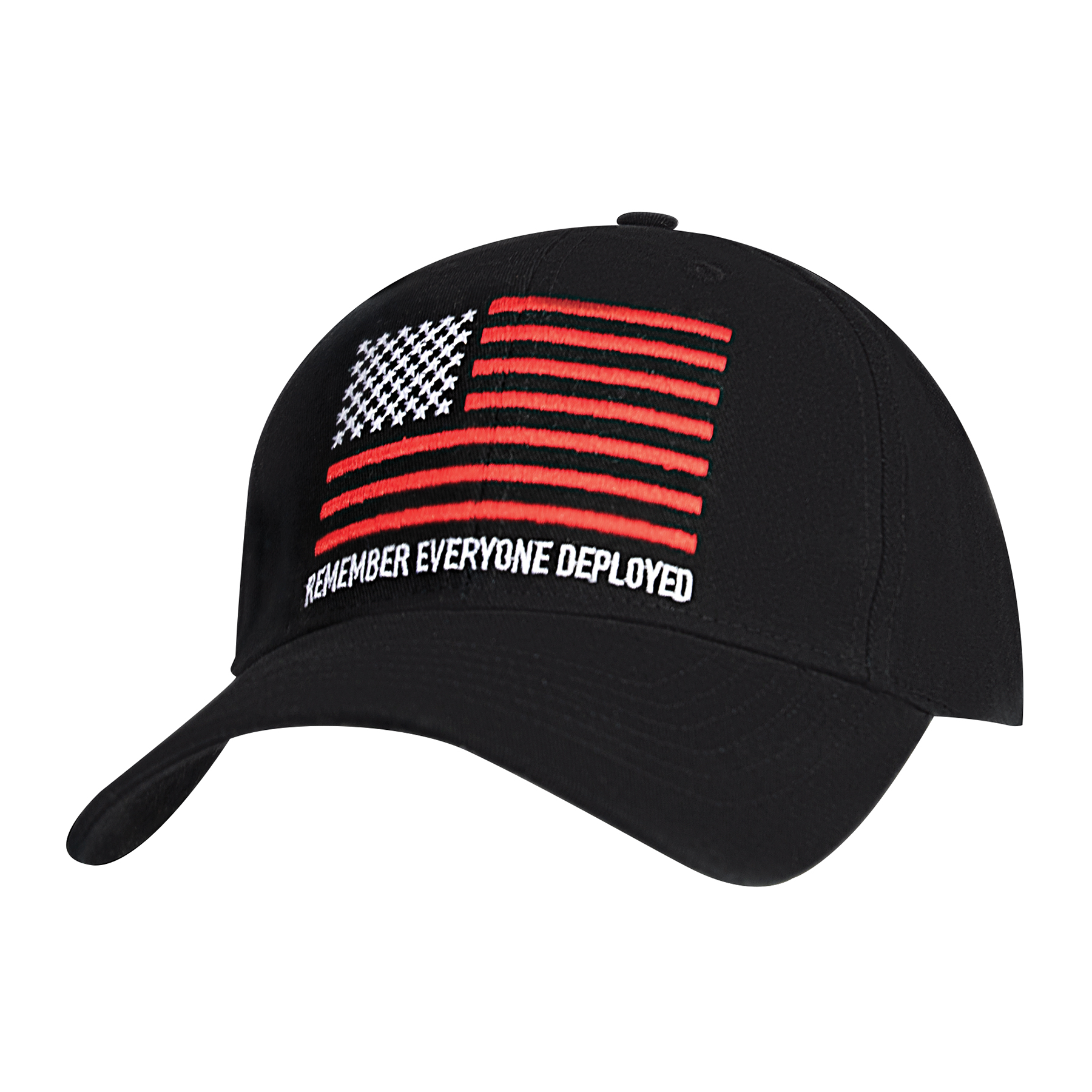 Rothco Rothco R.E.D. Remember Everyone Deployed Low Profile Cap - Black