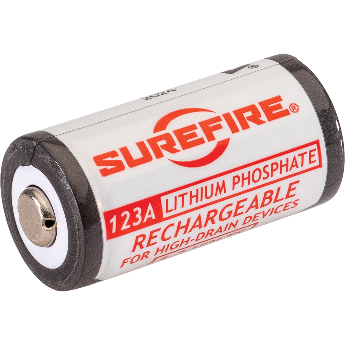 Surefire 3 V Lithium Iron Phosphate Rechargeable Batteries and Charger - Surefire