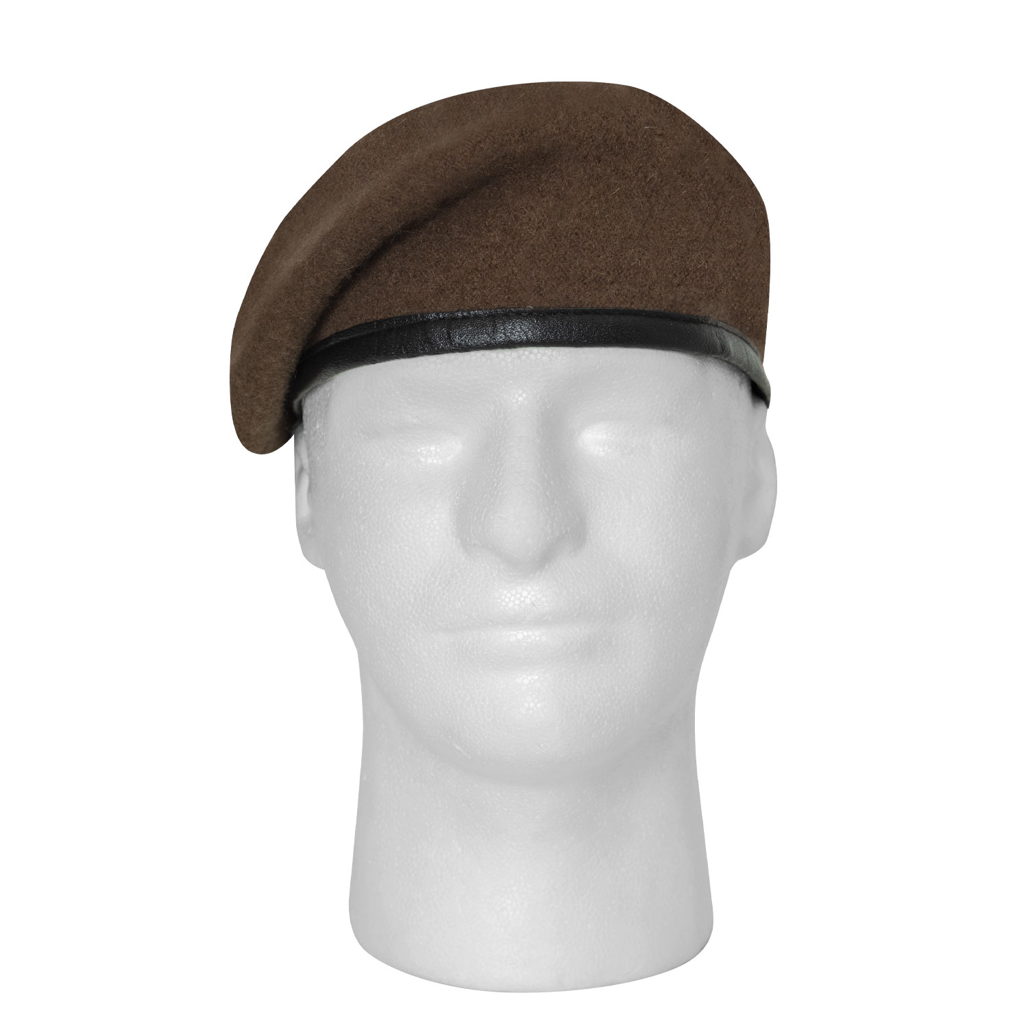 Rothco Rothco G.I. Type Inspection Ready Beret - Brown, Head Size 7 1-2