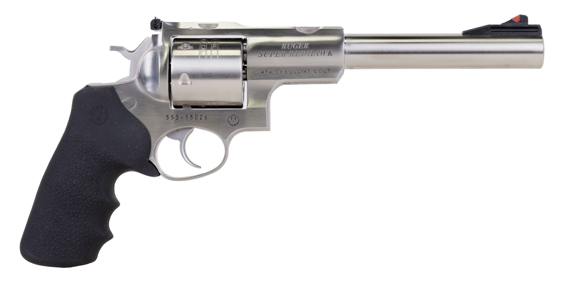 Ruger Super Redhawk .454 Casull 7.5" Revolver, SS - Ruger
