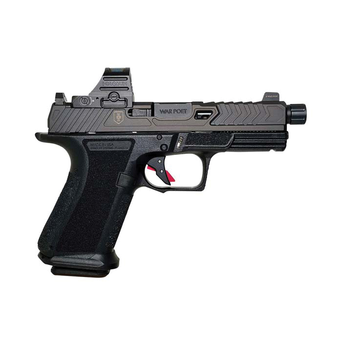 Shadow Systems Pistol MR920 War Poet 9mm Blk 15rd 4.5" with Holosun 507C - SS-1075-H - Shadow Systems
