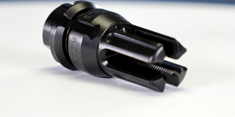 True North Concepts - 4PS Dead Air Keymo Compatible Flash Hider, 5.56, 1/2x28 - FG-MD-4PS-1228 - True North Concepts