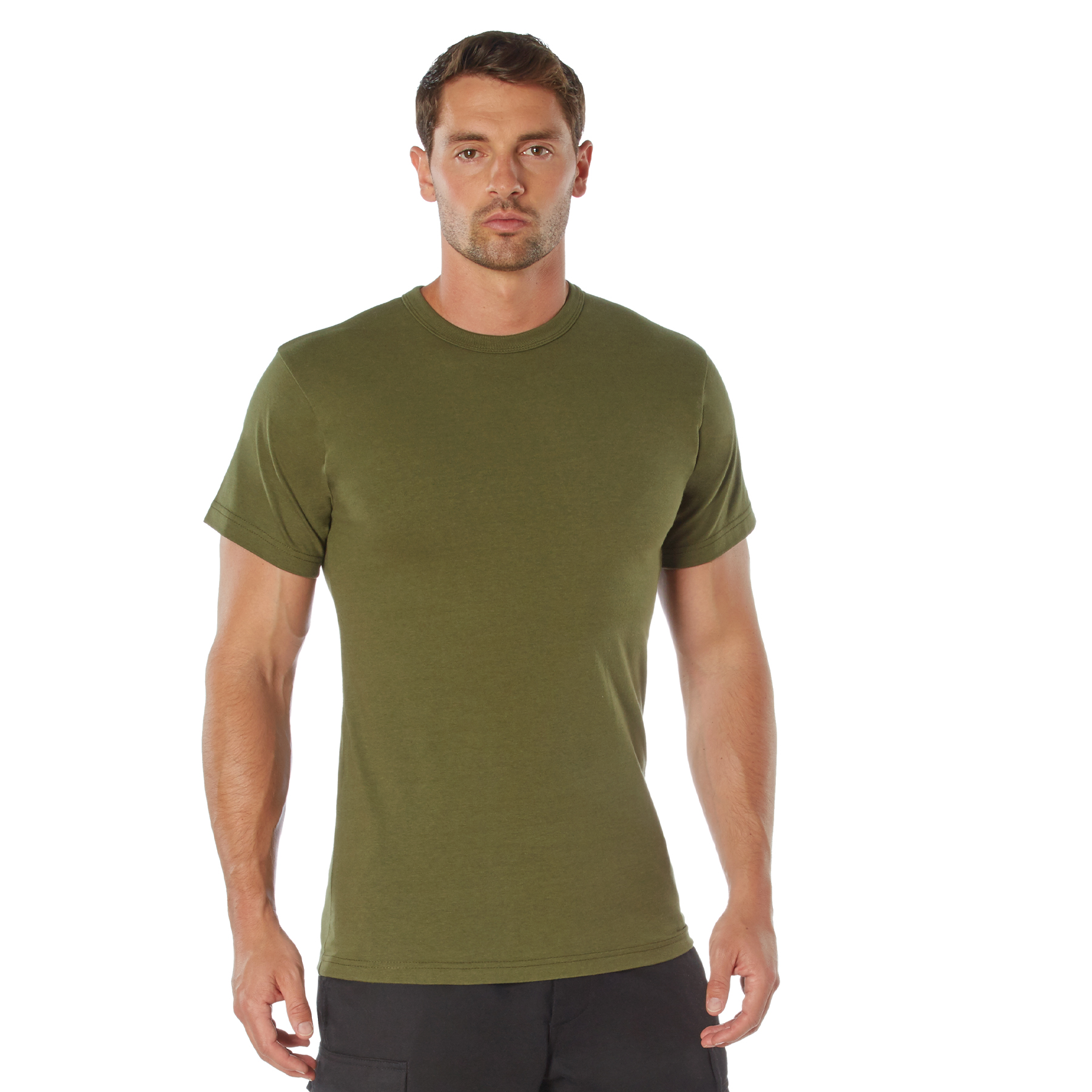 Rothco Rothco Heavyweight T-Shirts - Olive Drab, Medium