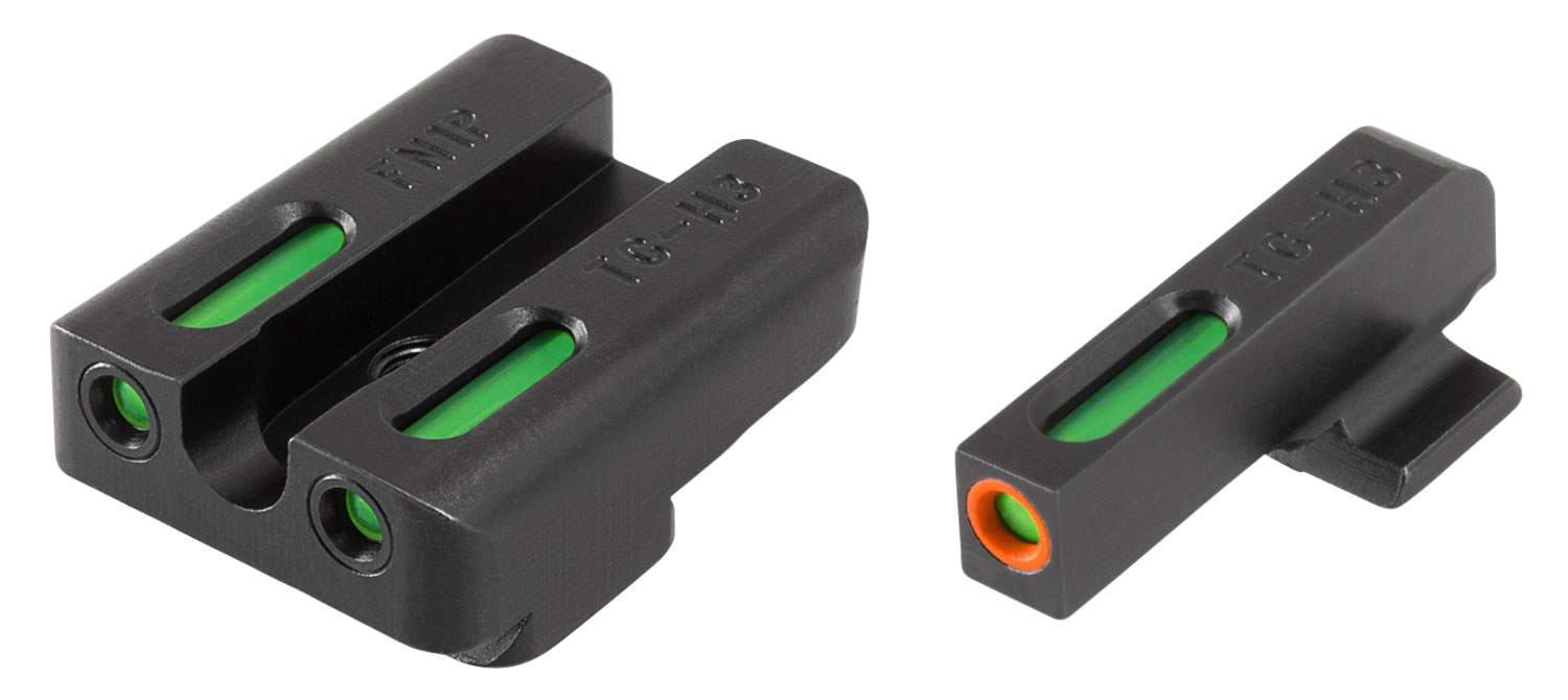 TruGlo TFX Pro Front/Rear Day/Night Sight Set for FNH FNP-9 Compact Handgun - TG13FN1PC