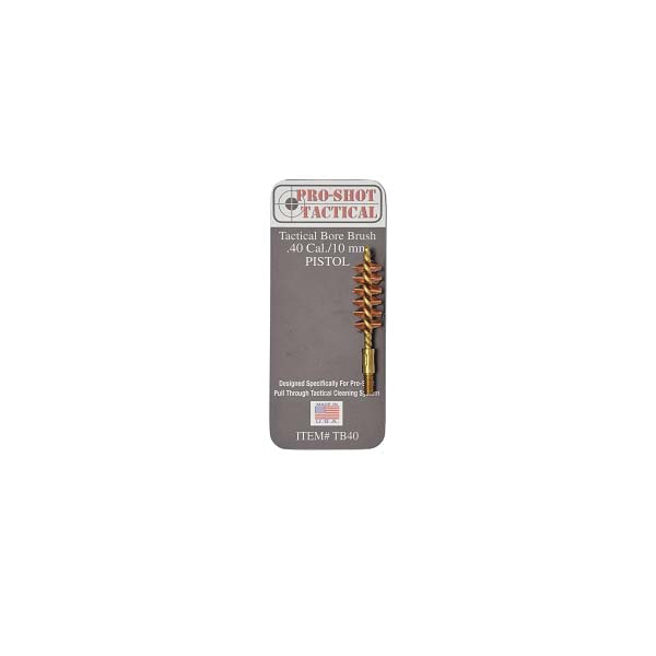 ProShot .40 Cal/10mm #8-32 Bore Brush - Proshot