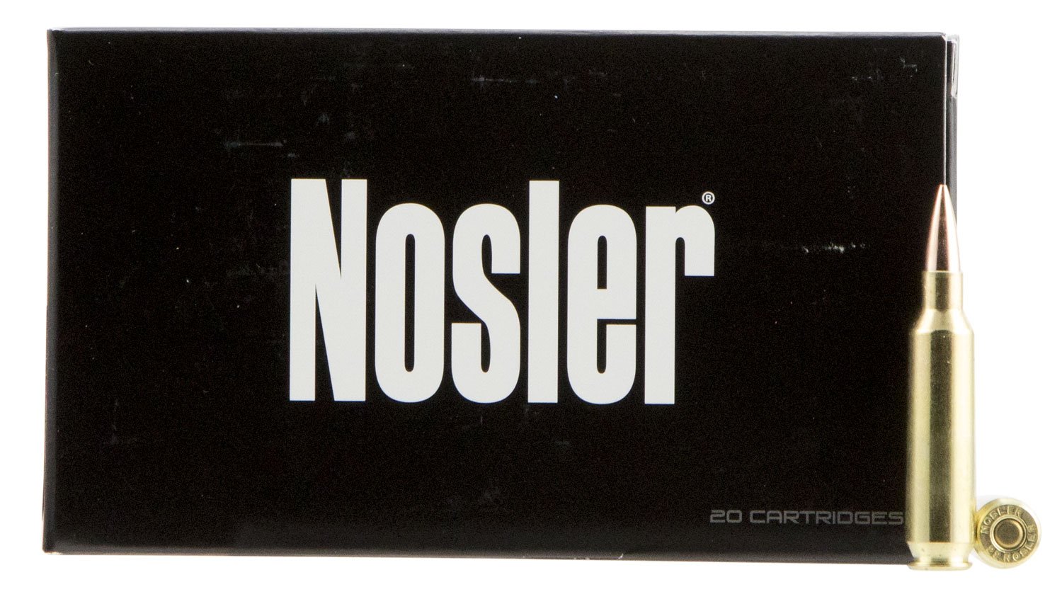 Nosler Match Grade 70 gr RDF .22 Nosler Ammo, 20/box - 60124