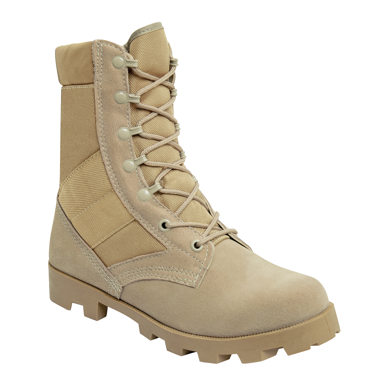 Rothco Rothco Speedlace Jungle Boot - 8 Inch, Desert Tan, Wide, Shoe Size 7