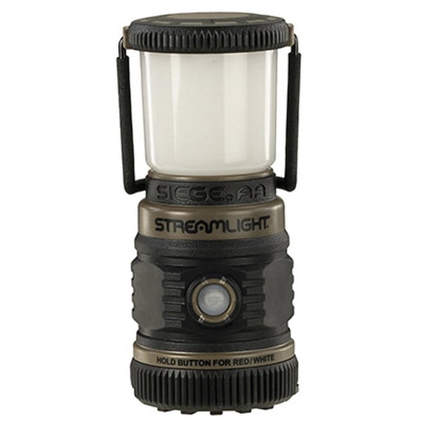 Streamlight The Siege 50/100/200 lm LED Hand Lantern, Coyote - 44941 - Streamlight