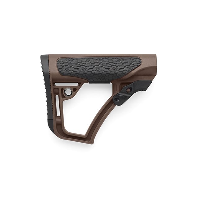 Daniel Defense Collapsible Mil-Spec Buttstock, Brown - 21-091-04179-011 - Daniel Defense