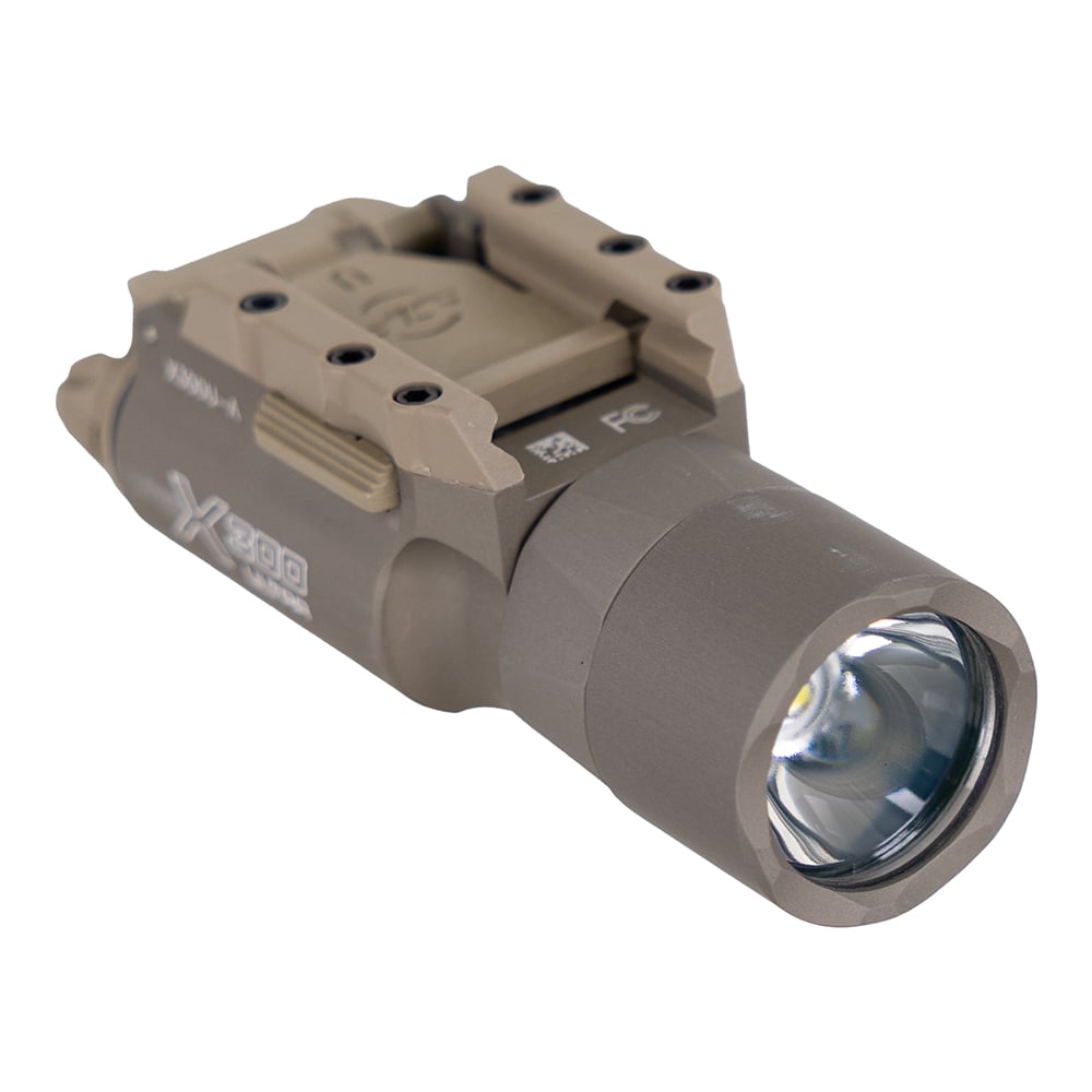 Surefire X300 Ultra 1000 lm LED Light Rail-Lock Mounting System, Tan - X300UATN - Surefire