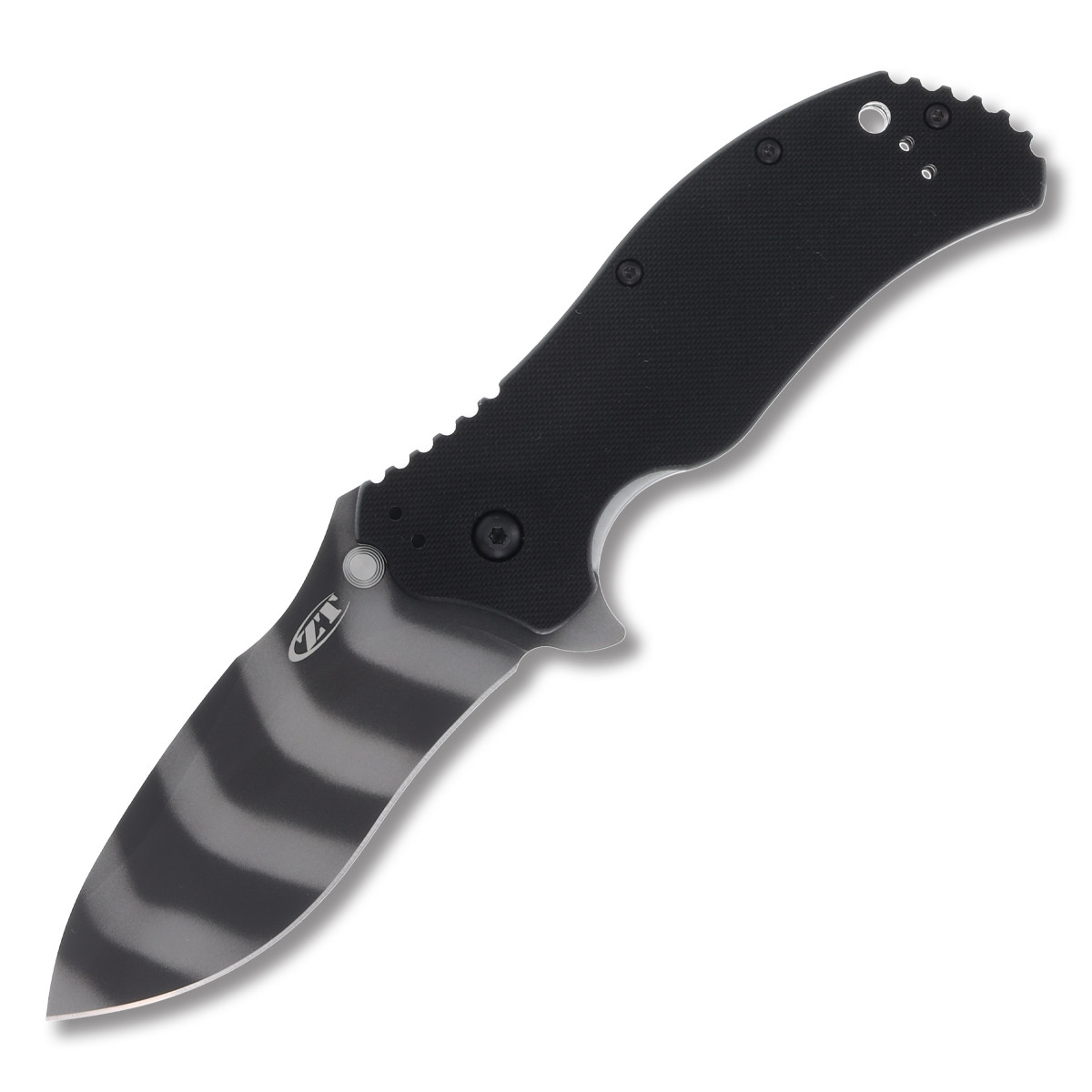 Zero Tolerance Folder G10 Black/Tiger Stripe  0350TS