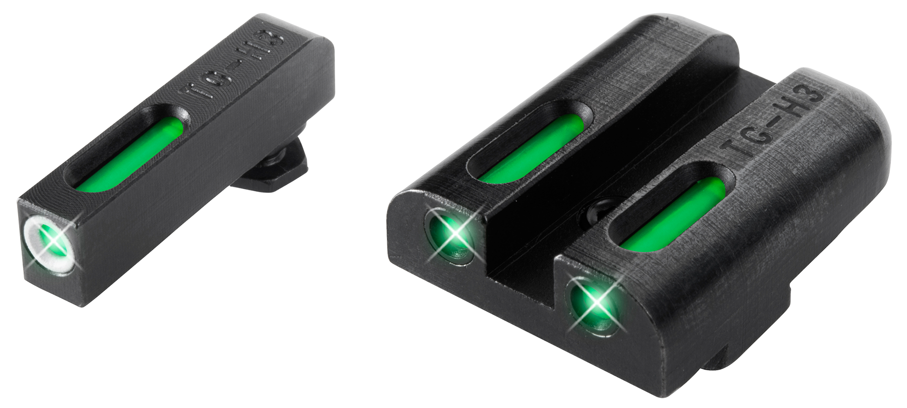 TruGlo TFX- Low Set Pistol Sight ,Fits Most Glock Models, Glock 42, Glock 43 Excluded- TG13GL1A - Truglo