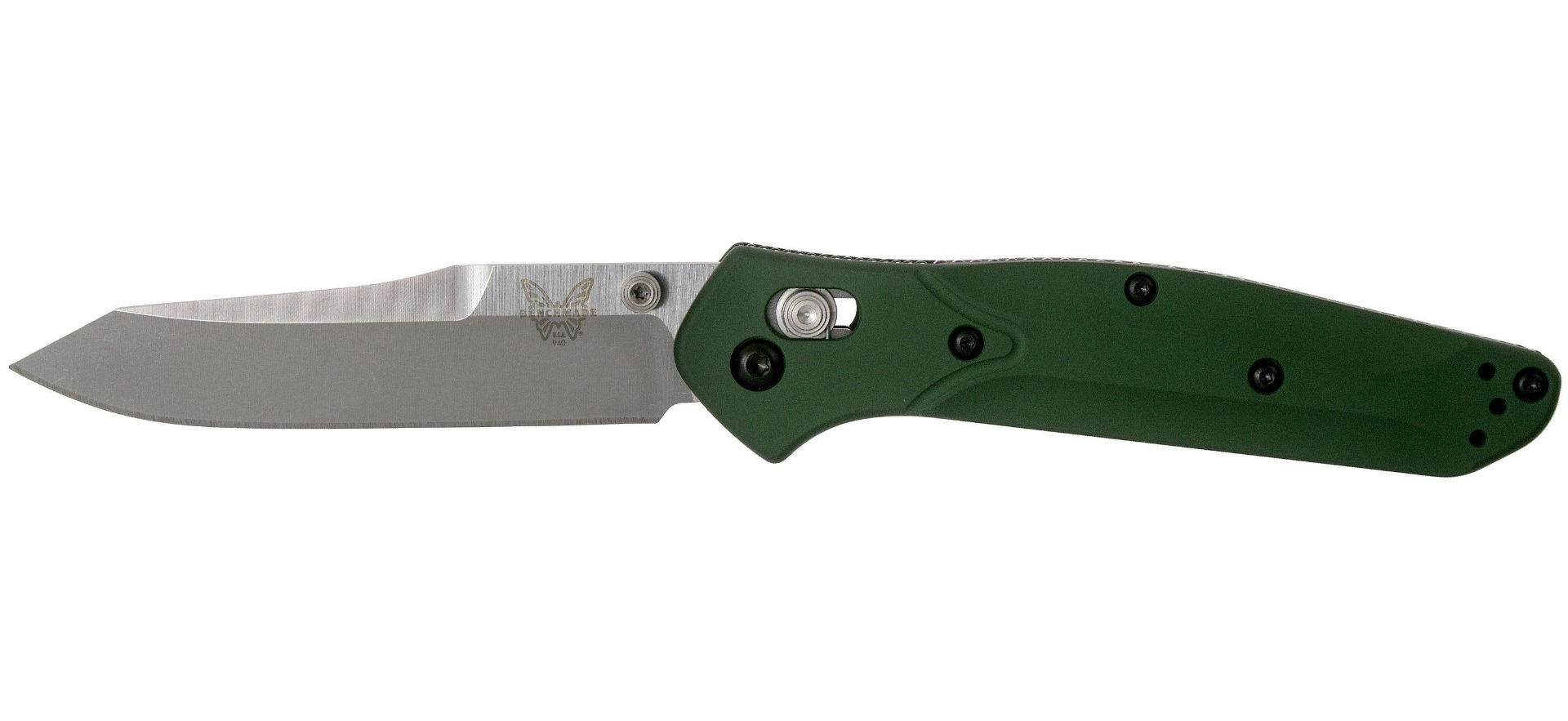 Benchmade Osborne Reverse Tanto Folding Knife, Green - 940 - Benchmade