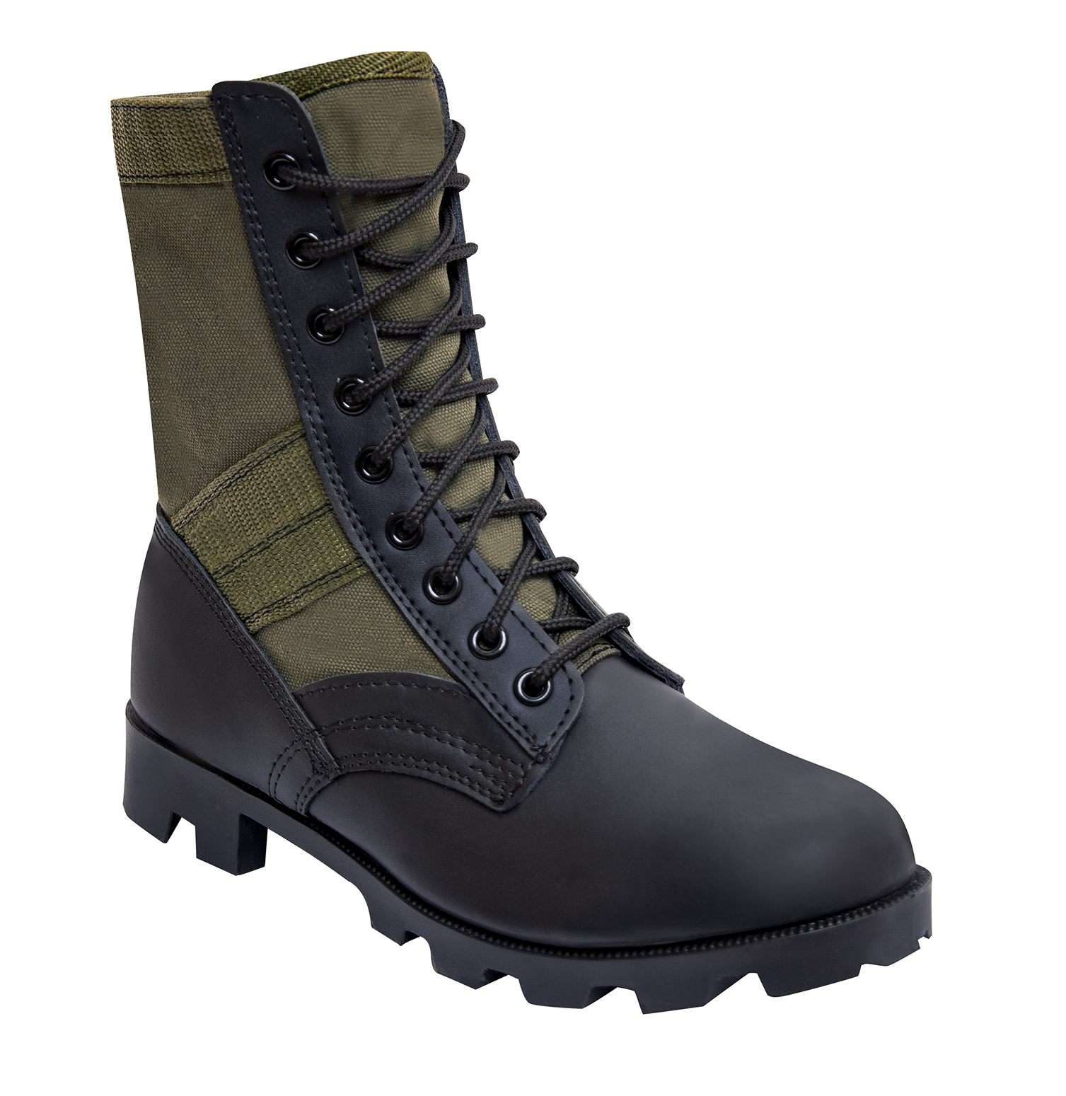Rothco Rothco Jungle Boots - 8 Inch, Olive Drab, Wide, Shoe Size 13