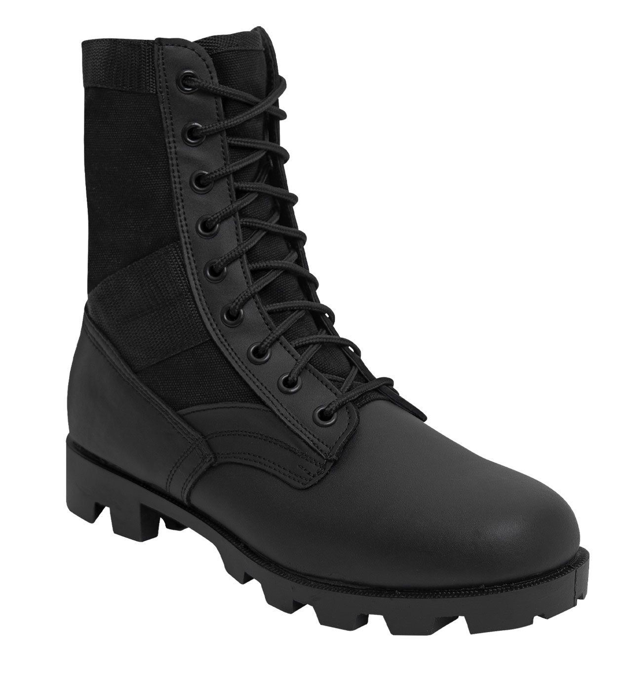 Rothco Rothco Jungle Boots - 8 Inch, Black, Regular, Shoe Size 16