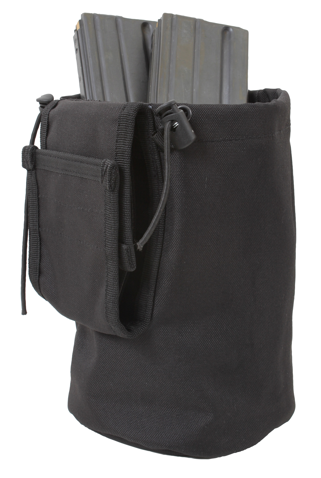 Rothco Molle Roll-Up Utility Dump Pouch - Black - Rothco
