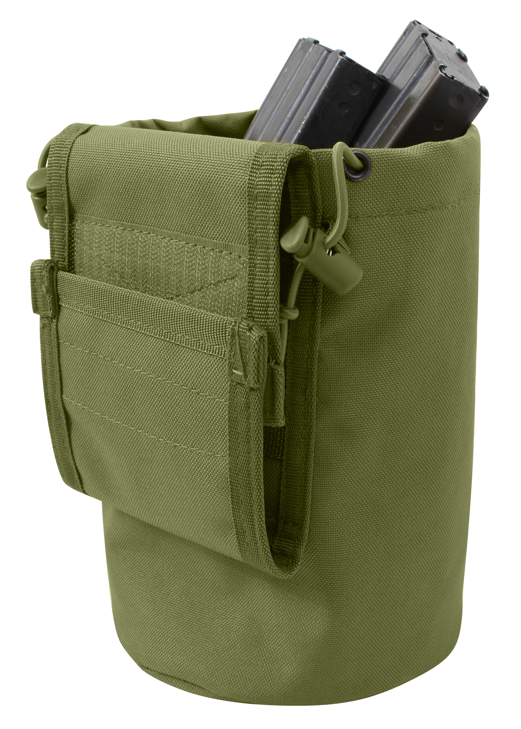 Rothco Molle Roll-Up Utility Dump Pouch - Olive Drab - Rothco