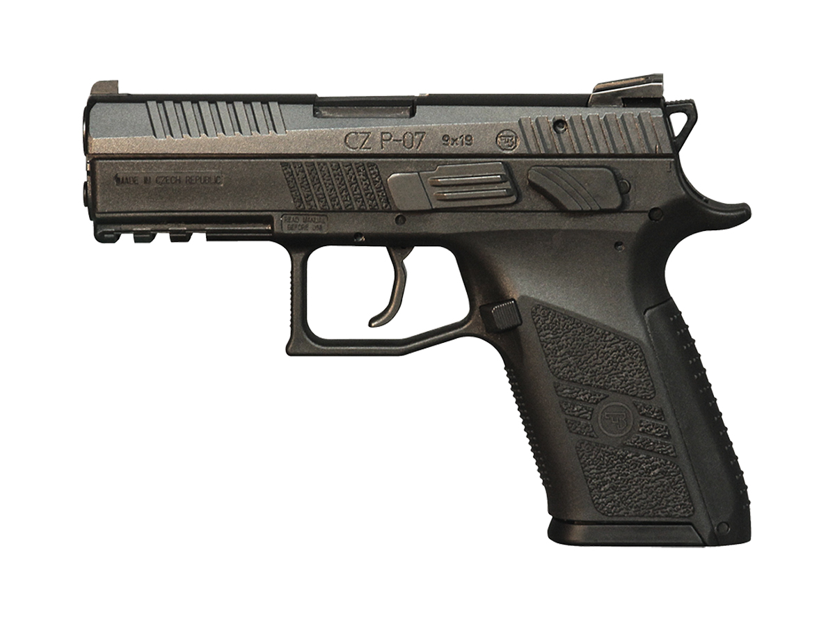 CZ P07 9mm Pistol, Black - 91086 - Cz