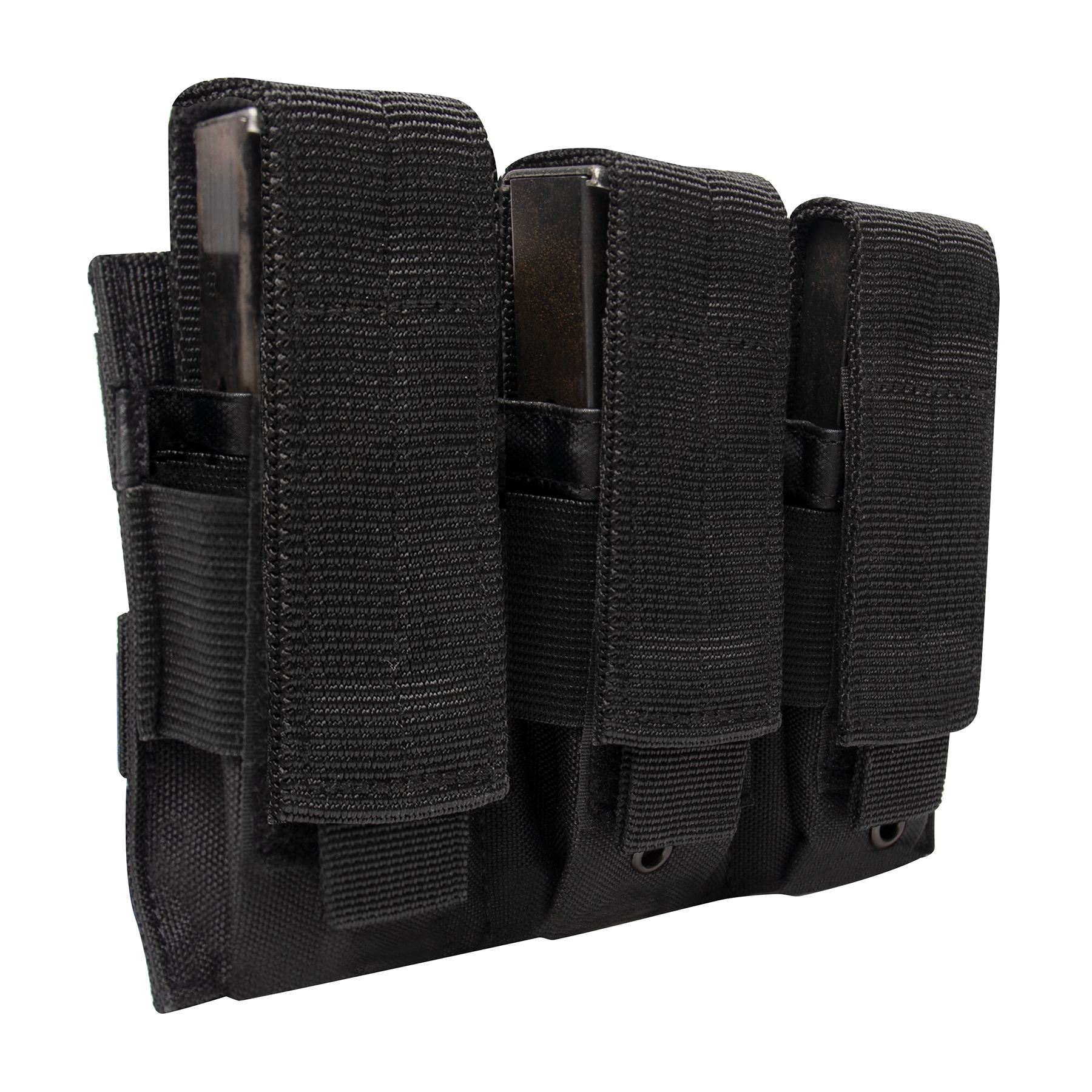 Rothco Rothco Molle Triple Pistol Mag Pouch - Black