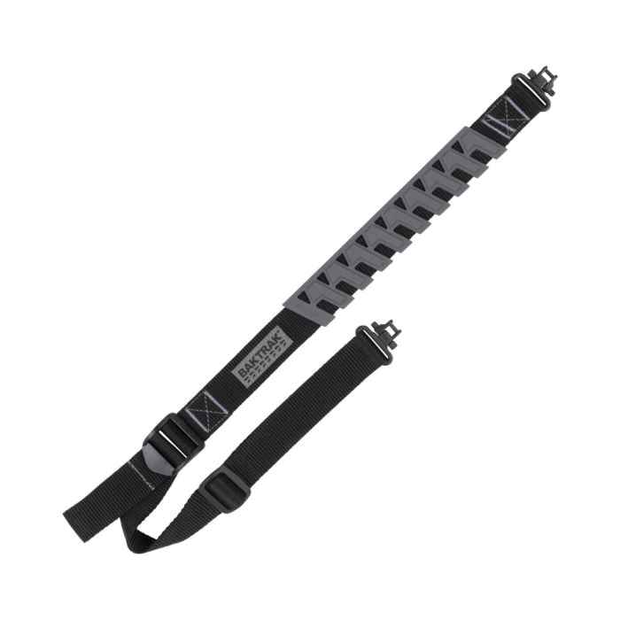 Tac Six Trak Traction Rifle Sling w/Swivel 36", Black/Gray